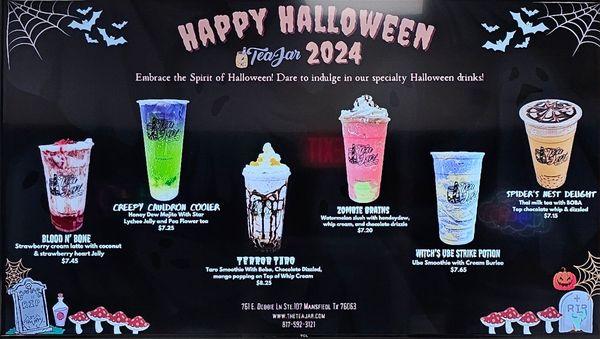 They have seasonal drinks