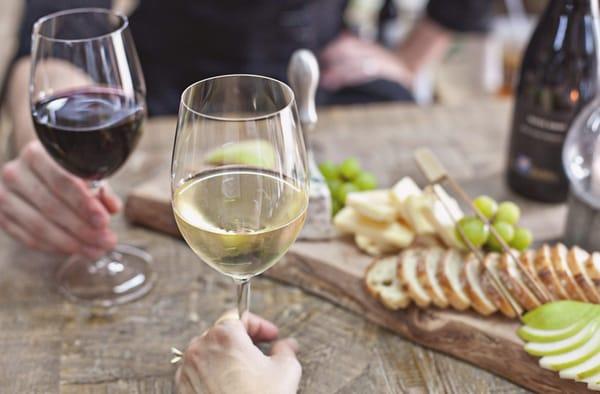 Date Night at the Derb! Enjoy a cheese plate for two with a bottle from the Wine Center.