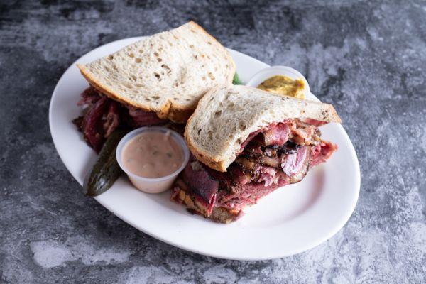 Pastrami sandwich