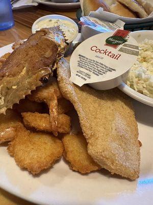 Seafood platter