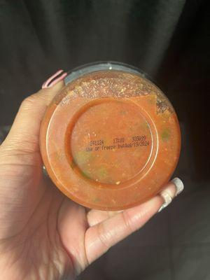 Expired salsa