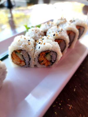 Spicy conch roll