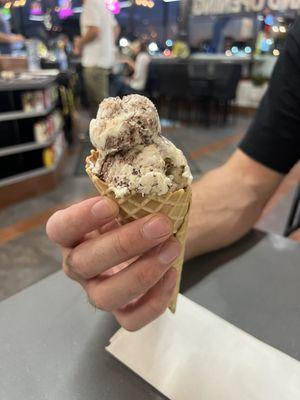 Stracciatelle chocolate chip gelato $3.49 (1 scoop)