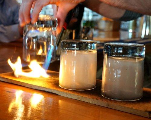 Smoke infused cocktails!