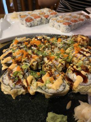 R57. Fried Volcano Roll