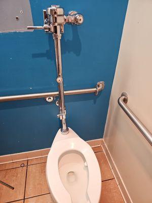 Commercial Flushometer toilet . Miami ,Fl 33126