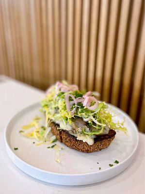 Roasted Mushroom Toast (Winter Menu)