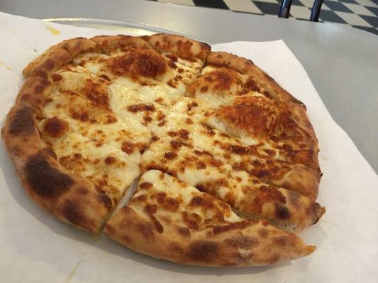 Cheesy Bread pizza.