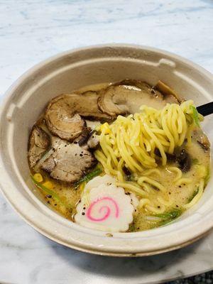 Black garlic Tonkotsu ramen