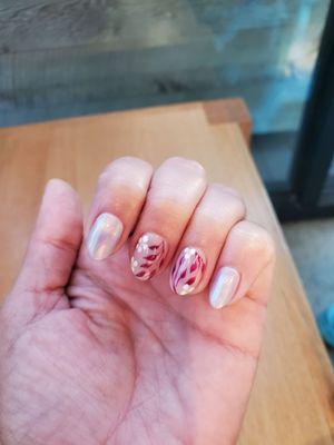 Shellac Gel Manicure - Nail Art