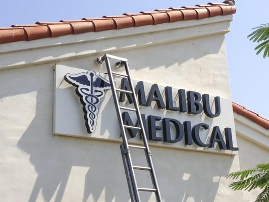 Illuminated Individual Letters in Malibu, CA