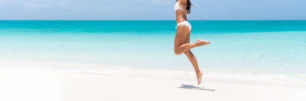 Jump into savings! 50% off Laser Hair Removal!