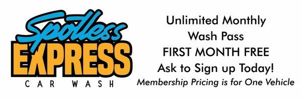 Ask about our unlimited memberships