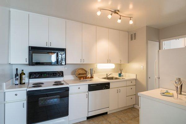 1 Bedroom Kitchen with Standard finishes