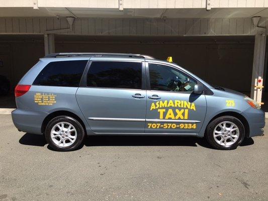 Our Taxi Cabs are luxurious and comfortable!