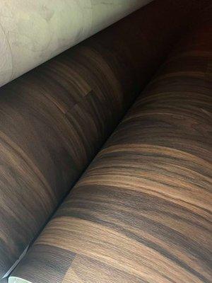 Dark wood color Vinyl - $.67 cent square ft. *Loose Lay, Or Glued Down* *NEXT DAY INSTALLATION*