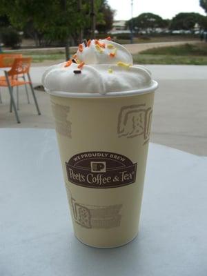 Seasonal Pumpkin Spice Latte. Yum!