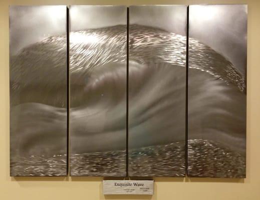 "Exquisite Wave" by metal wave artist, Jack Nordby.