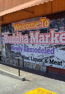 Outside of Buddha market