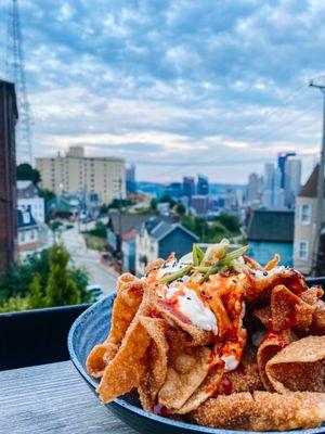 Crab Rangoon Nachos