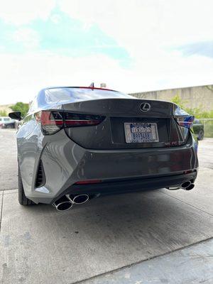 New exhaust