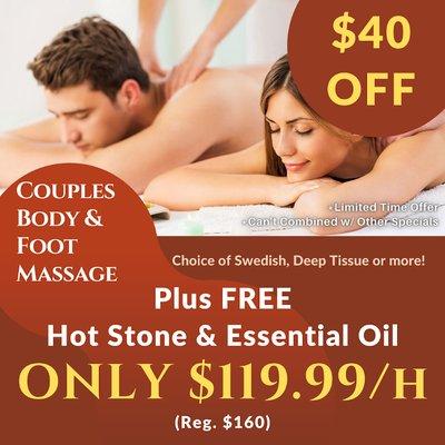 Couples massage