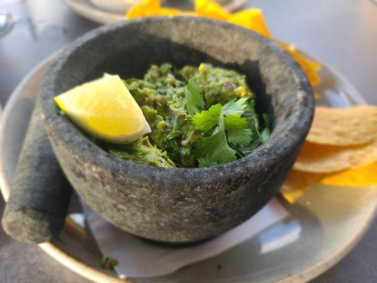 $16 guac. It was good, but that price and small portion are ridiculous.