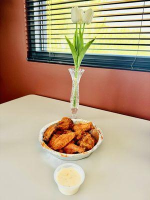 12 piece Wings and ranch