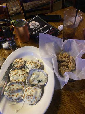 Oysters Rockefeller