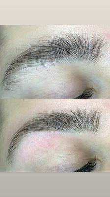 Brow Wax Before & After