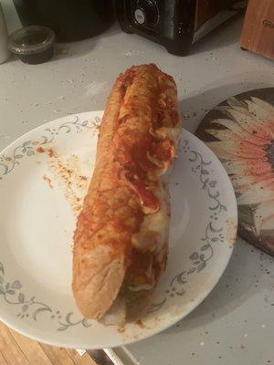 Chicken Parm sub