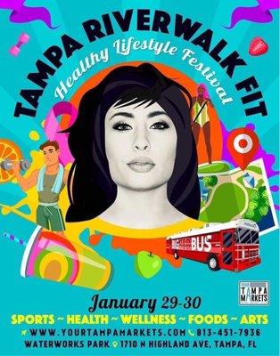 January 29-30 Festival - Sports, health, wellness, foods, ARTS.