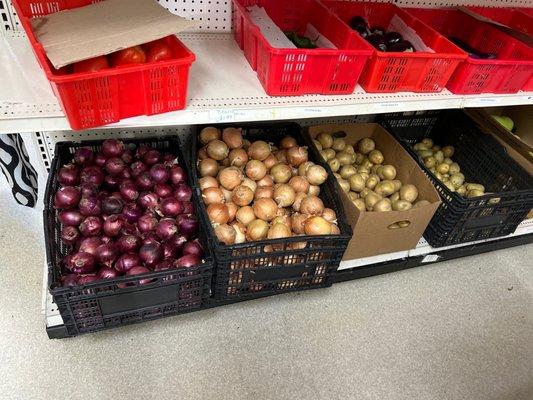 Quick stop for some fresh veggies !