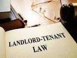 Landlord- Tenant law