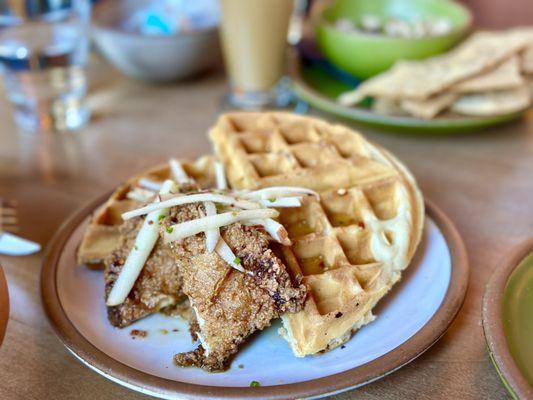 Chicken & waffles