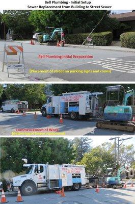 Images courtesy of Mr Ted D. San Mateo sewer project, September 2016.