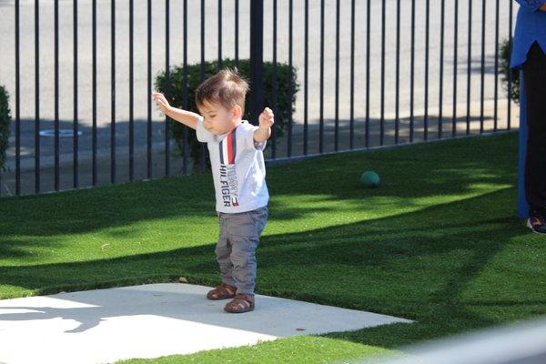 Infants' morning play session