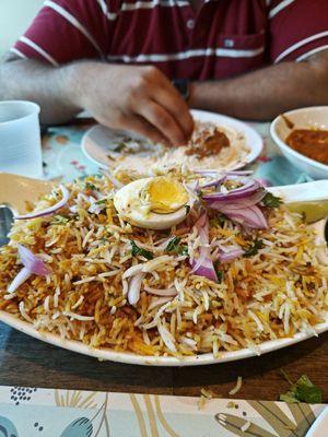 Chicken dum biryani