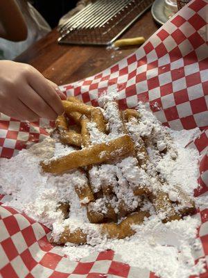 funnel cake fries ... so good!!