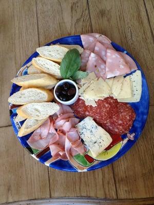 Antipasti Platter - all delish goodies picked up from Claro's