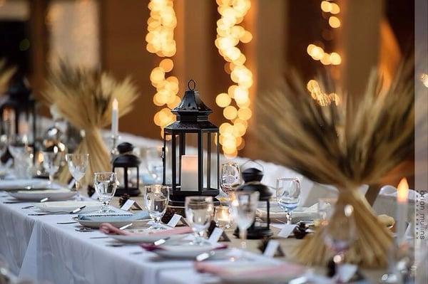 A shot of one of the tables. Even 5 months after the wedding, guests are still telling me how beautiful everything was