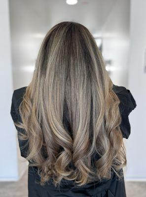 Reverse balayage