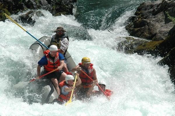 Hell Hole Rapid on the Trinity