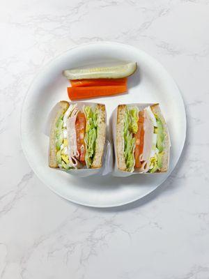 Our signature Champ's Deluxe! Come and try this amazing sandwich!