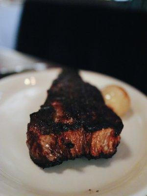 NY strip ($64)