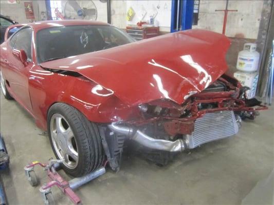 1997 Toyota Supra Turbo (total loss) - before