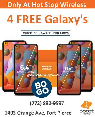 Buy 1 Get 1 Free Samsung A11 ( When You Switch Today )