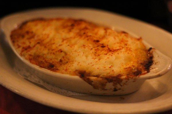 Shepherd's pie, very tasty!