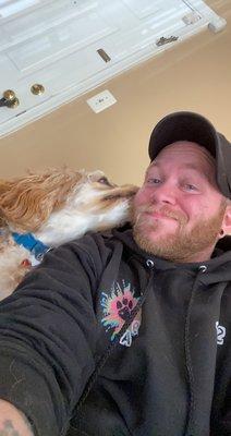 We love puppy kisses!