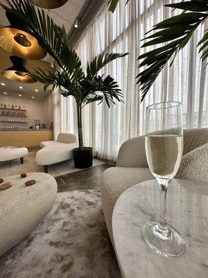 Lounge area